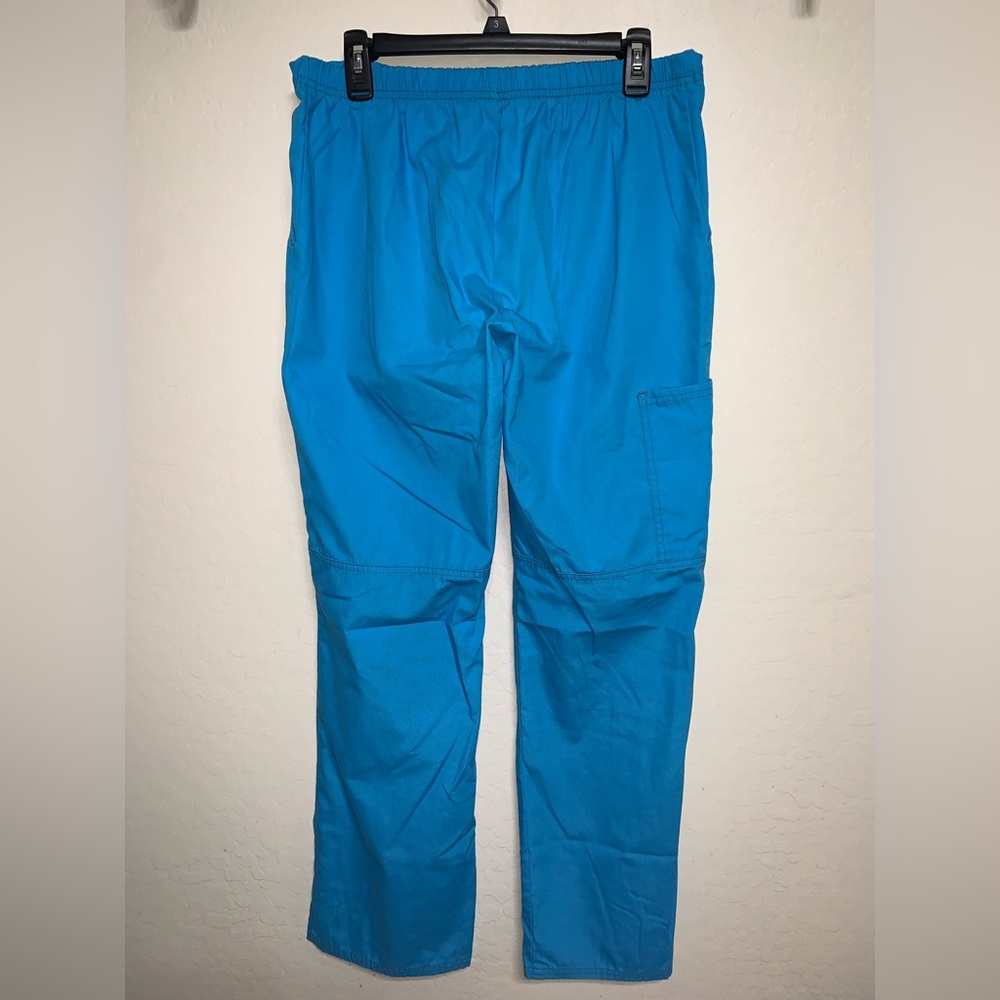 SCRUBSTAR Turquoise Drawstring Scrubs Pants - Picture 3 of 9